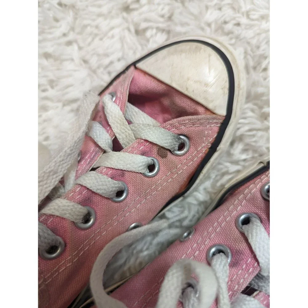 Converse All Star Pink Kids Sneakers Size 11